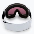 Oakley Line Miner matte white/prizm rose gold iridium ski goggles OO7070-C5 3
