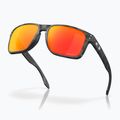 Oakley Holbrook XL matte black camo/prizm ruby sunglasses 3