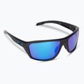 Oakley Split Shot matte black/prizm sapphire polarized sunglasses 2