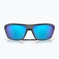Oakley Split Shot matte black/prizm sapphire polarized sunglasses 9