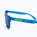 Oakley Frogskins high resolution polished sapphire/prizm black sunglasses 0OO9013 4