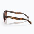 Oakley Frogskins Lite matte brown tortoise/prizm brown gradient sunglasses 3