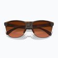Oakley Frogskins Lite matte brown tortoise/prizm brown gradient sunglasses 5