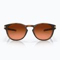 Oakley Latch matte brown tortoise/prizm brown gradient sunglasses 2