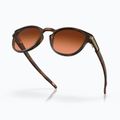 Oakley Latch matte brown tortoise/prizm brown gradient sunglasses 4