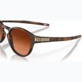Oakley Latch matte brown tortoise/prizm brown gradient sunglasses 6