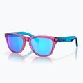Oakley Frogskins XXS acid pink/prizm sapphire children's sunglasses