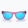 Oakley Frogskins XXS acid pink/prizm sapphire children's sunglasses 2