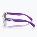 Oakley Frogskins XXS clear/prizm violet children's sunglasses 3