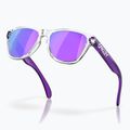Oakley Frogskins XXS clear/prizm violet children's sunglasses 4