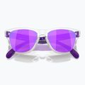 Oakley Frogskins XXS clear/prizm violet children's sunglasses 5