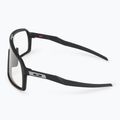Oakley Sutro matte carbon/clear to black photochromic cycling glasses 0OO9406 4