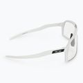 Oakley Sutro matte white/clear to black photochromic cycling glasses 0OO9406 4