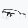 Oakley Sutro Lite matte carbon/clear photochromic cycling glasses 0OO9463 6