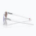 Oakley Latch matte clear/prizm sapphire polarized sunglasses 3