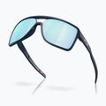 Oakley Castel matte trans blue/prizm deep water polarized hiking glasses 9
