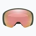 Oakley Flight Path L matte forged iron/prizm rose gold iridium ski goggles 2