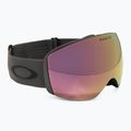 Oakley Flight Deck L matte forged iron/prizm rose gold iridium ski goggles