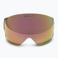 Oakley Flight Deck L matte forged iron/prizm rose gold iridium ski goggles 2