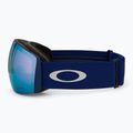 Oakley Flight Deck L matte navy/prizm sapphire iridium ski goggles 4
