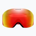 Oakley Flight Deck matte redline/prizm torch iridium ski goggles 2