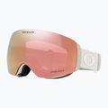 Oakley Flight Deck M matte cool grey/prizm rose gold iridium ski goggles
