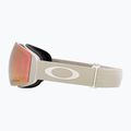 Oakley Flight Deck M matte cool grey/prizm rose gold iridium ski goggles 4