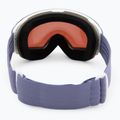 Oakley Flight Deck M matte lilac/prizm sapphire iridium ski goggles 3