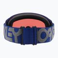 Oakley Flight Tracker L matte b1b navy/prizm sapphire iridium ski goggles 3