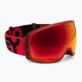 Oakley Flight Tracker L matte b1b redline/prizm torch iridium ski goggles