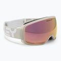 Oakley Flight Tracker M matte b1b cool grey/prizm rose gold iridium ski goggles