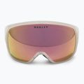 Oakley Flight Tracker M matte b1b cool grey/prizm rose gold iridium ski goggles 2