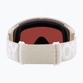 Oakley Flight Tracker M matte b1b cool grey/prizm rose gold iridium ski goggles 3