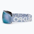 Oakley Flight Tracker M matte b1b navy/prizm sapphire iridium ski goggles 4