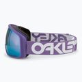 Oakley Flight Tracker M matte b1b lilac/prizm sapphire iridium ski goggles 4