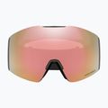 Oakley Fall Line L matte forged iron/prizm rose gold iridium ski goggles 2