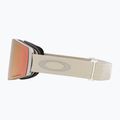 Oakley Fall Line M matte cool grey/prizm rose gold iridium ski goggles 4