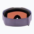 Oakley Fall Line matte lilac/prizm sapphire iridium ski goggles 4