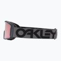 Oakley Line Miner L matte b1b forged iron/prizm rose gold iridium ski goggles 4