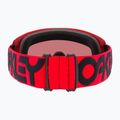Oakley Line Miner matte b1b redline/prizm torch iridium ski goggles 4