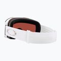 Oakley Fall Line white leopard/prizm sage gold iridium ski goggles 3