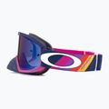 Oakley O Frame 2.0 Pro MTB cycling goggles tld navy stripes/black ice iridium 4