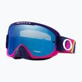 Oakley O Frame 2.0 Pro MTB cycling goggles tld navy stripes/black ice iridium 5