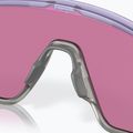 Oakley Bxtr translucent lilac/prizm road sunglasses 7
