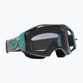 Oakley Airbrake MTB tld tactical green/light grey cycling goggles
