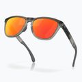 Oakley Frogskins Range matte grey smoke/grey ink/ruby sunglasses 4