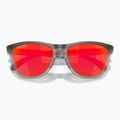 Oakley Frogskins Range matte grey smoke/grey ink/ruby sunglasses 5