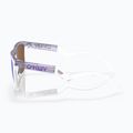 Oakley Frogskins Hybrid matte trans lilac/clear prizm violet sunglasses 3