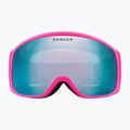 Oakley Flight Tracker M white bolt/prizm snow sapphire iridium ski goggles 2