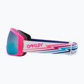 Oakley Flight Tracker M white bolt/prizm snow sapphire iridium ski goggles 4